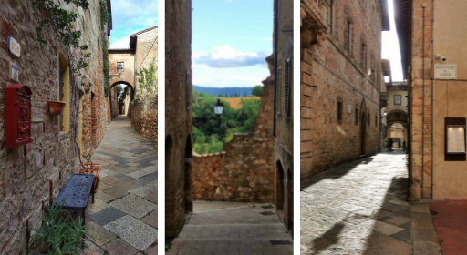 Tuscan hilltop towns